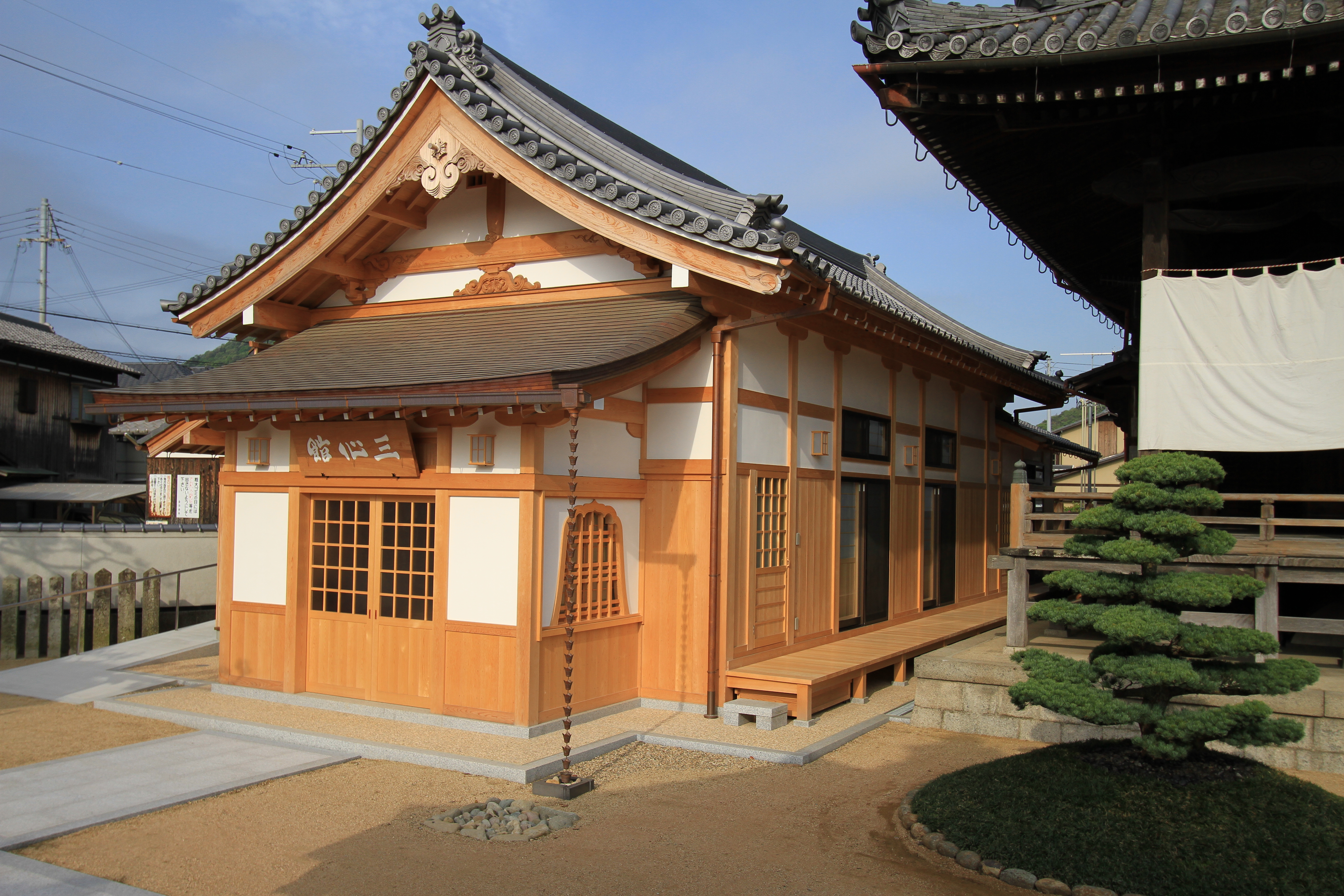 福正寺の建物